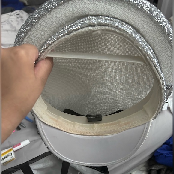 Women Bride Captain Hat Military Cap Sergeant - Picture 3 of 4